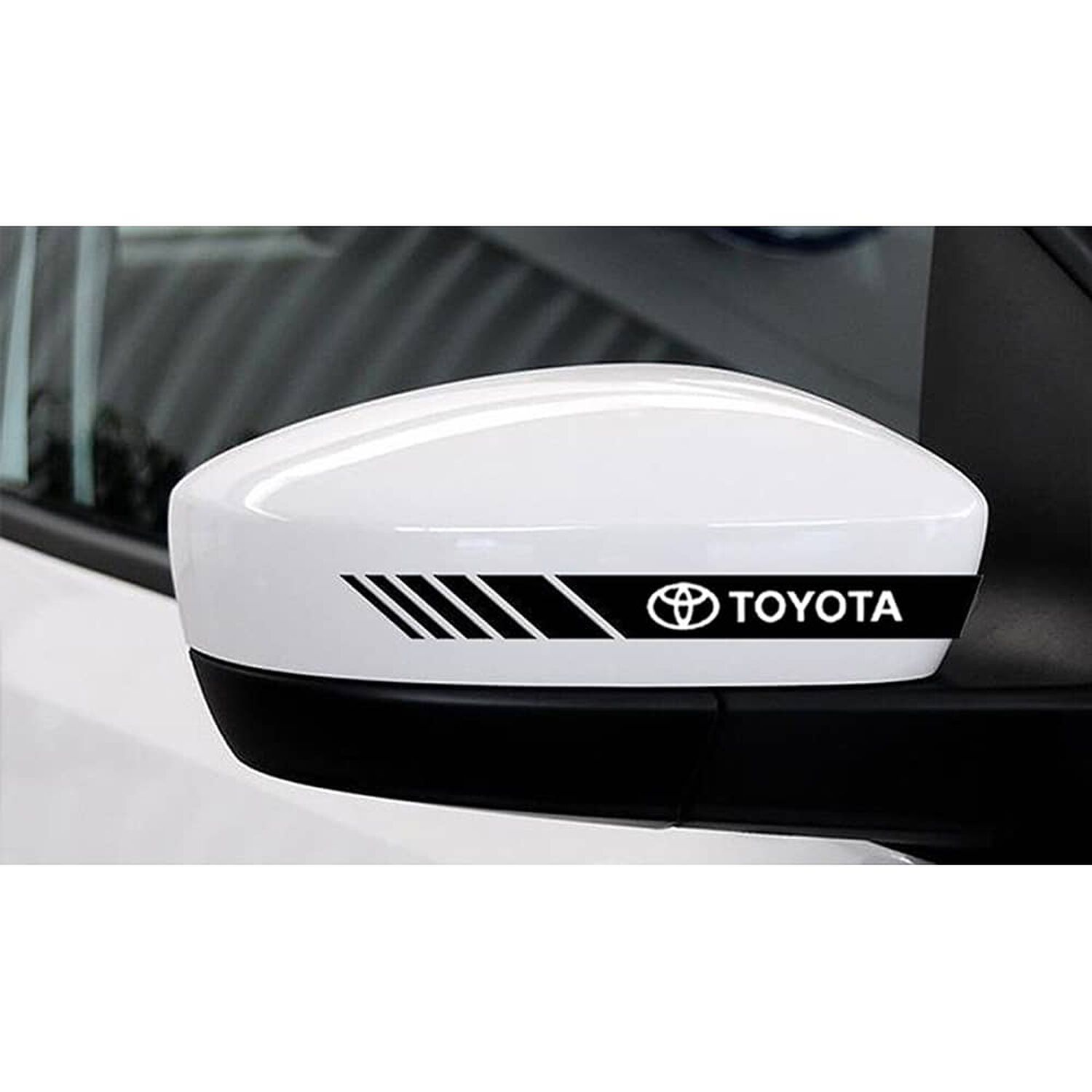 Sticker Adhesivo Espejo Retrovisor Toyota 2 Unidades image number 1.0