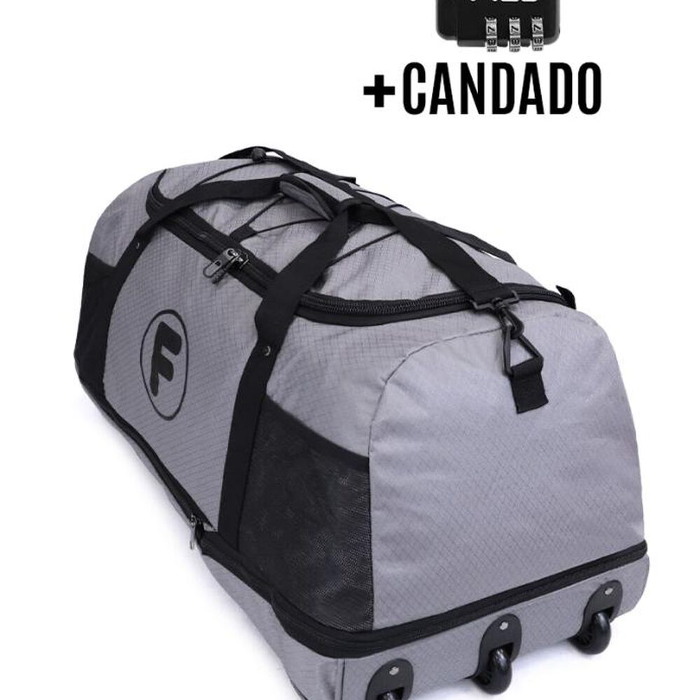 Bolso Enrollable Goliat 130 Ltrs + Candado Gris F image number 0.0