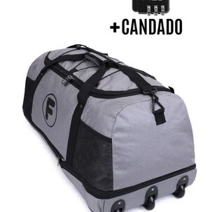 Bolso Enrollable Goliat 130 Ltrs + Candado Gris F