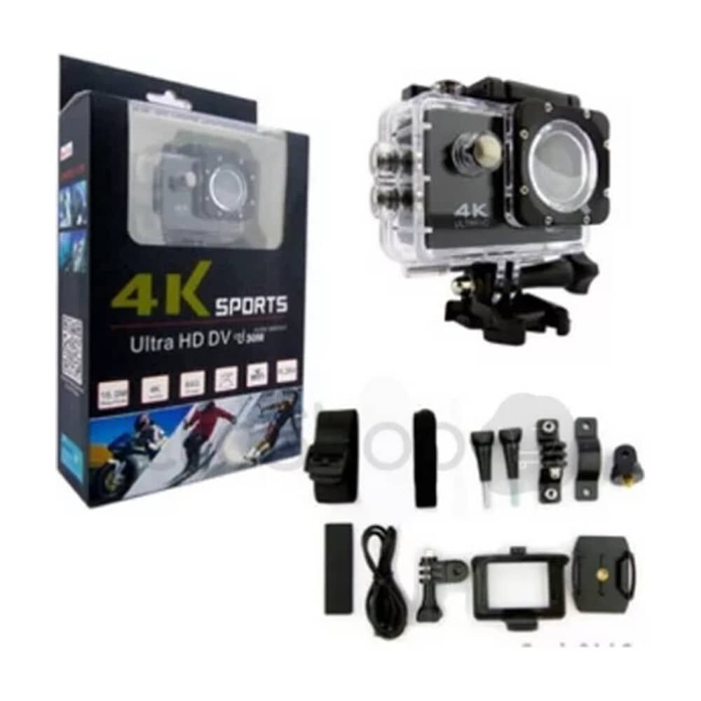 C&aacute;mara Go Pro Full Hd 1080p 30fps Deportiva Modelo Ultra Hd M1 Wifi C&aacute;mara Acci&oacute;n Con Accesorios B&aacute;sicos Sumergible image number 2.0