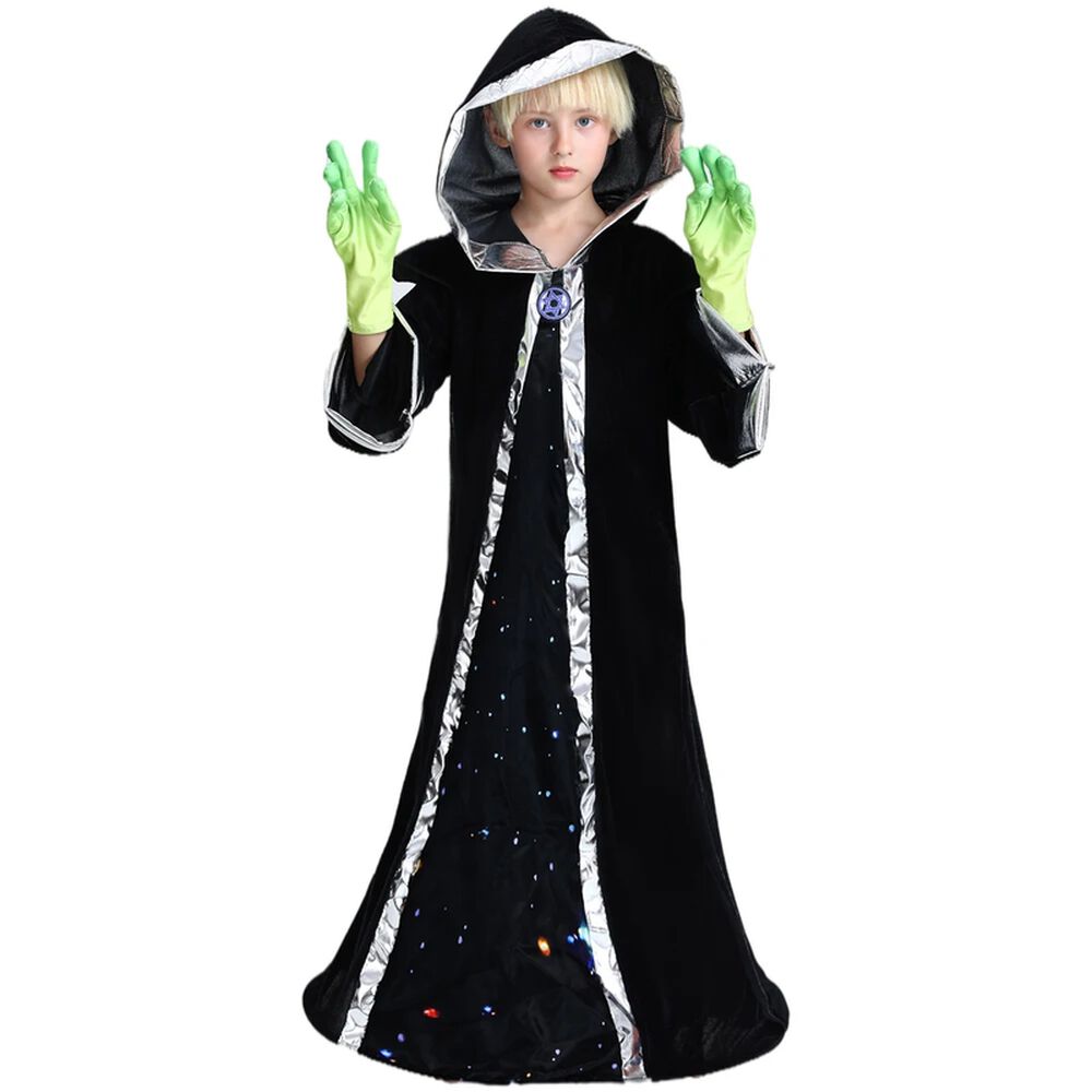 Disfraz De Extraterrestres Cosplay Stardy Verde Infantil image number 4.0