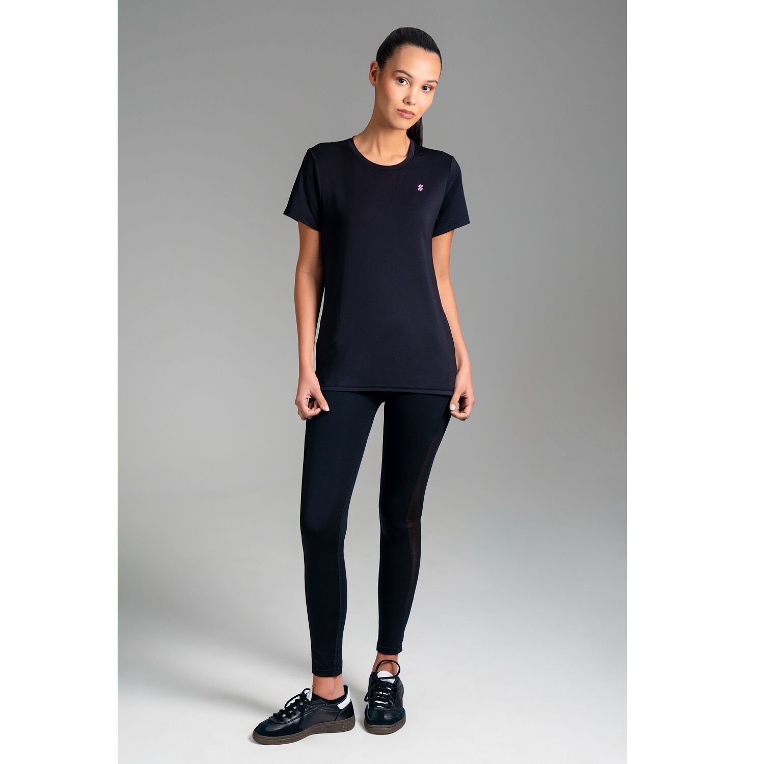 Ultimate Polera Mc Sport Mujer Black - Xs image number 2.0