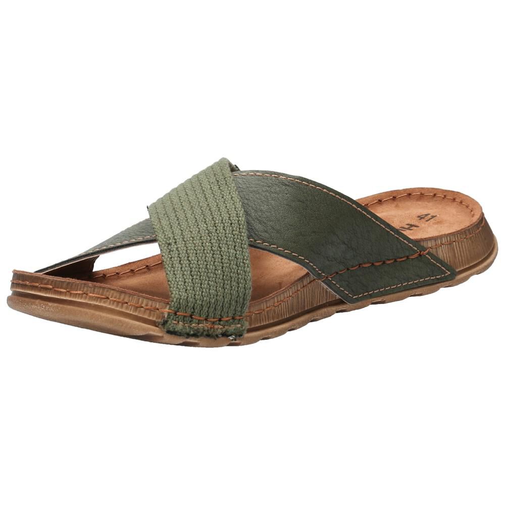 Sandalia Hombre Hush Puppies Zuru Verde image number 3.0