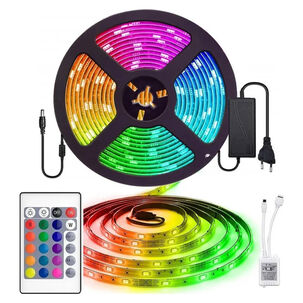 Cinta Tiras Luz Led Multicolores Rgb 500 Cm