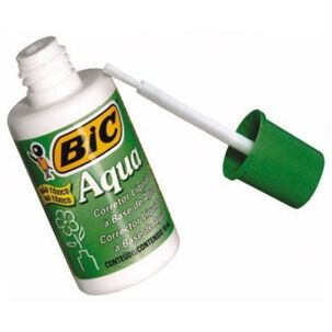 Pack X 4 Corrector Botella Eco Aqua Bic