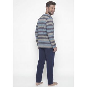 Pijama Largo Hombre Kayser / 2 Piezas