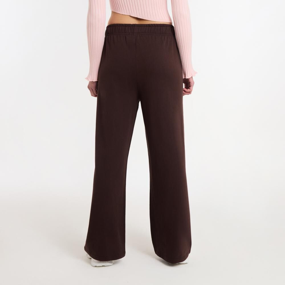 Pantalón De Buzo Moda Tiro Medio Regular Mujer Rolly Go image number 3.0