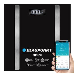 Balanza Digital Corporal Blaupunkt Smart Fit Scale 180k Bk