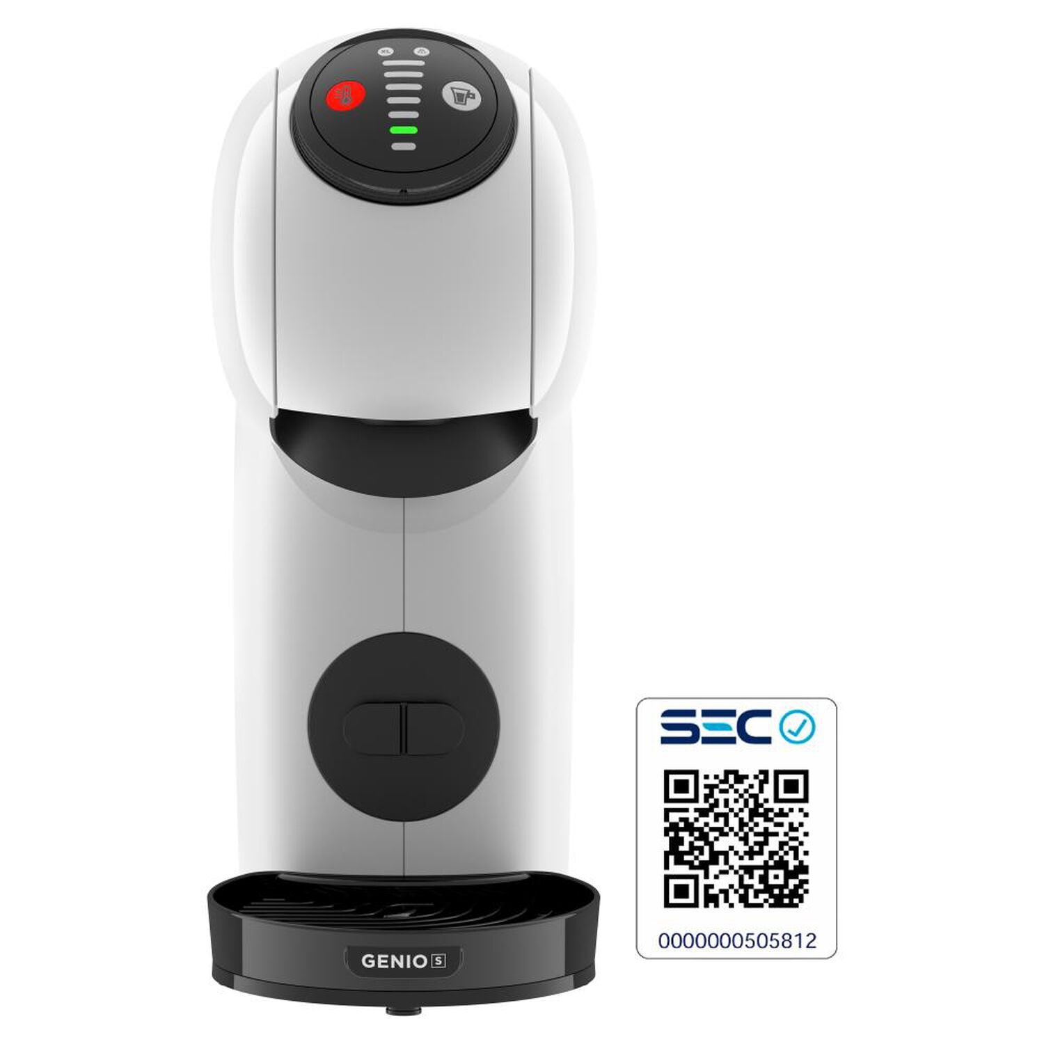 Cafetera Nescafe Genio S Blanca / 0,8 Litros / 1340 Watts image number 2.0