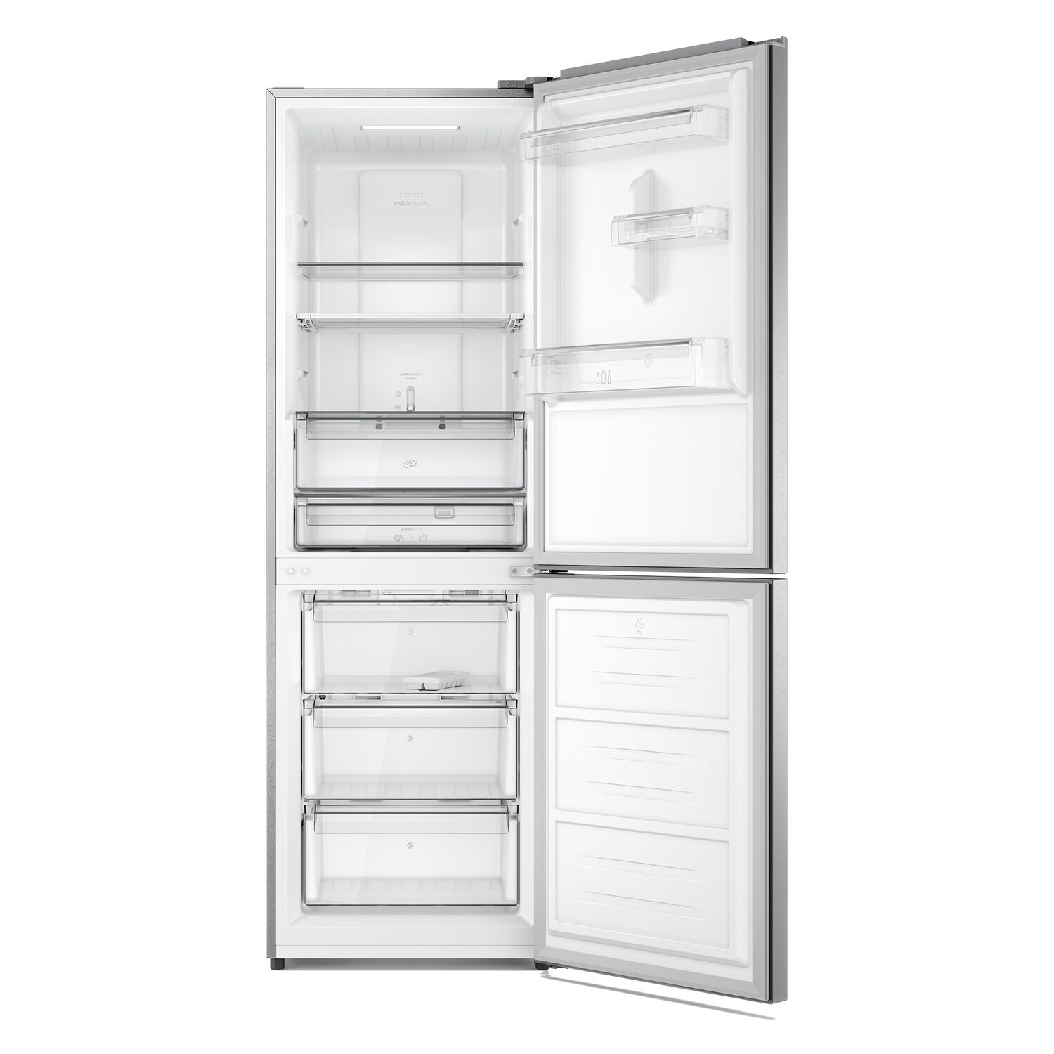 Refrigerador 323l No Frost Bottom Freezer Db60s Inox image number 3.0
