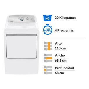 Secadora Mabe SMG26N5MNBCL0 / 20 Kg