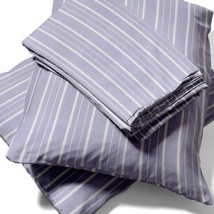 Juego De S&aacute;banas Nautica 4 Piezas Microfibra King Lineas Azules