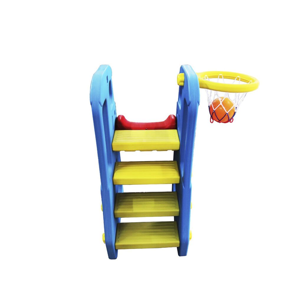 Tobogan 3 En 1 Con Cesta De Basquetbol Bebesit image number 5.0