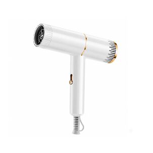 Secador De Pelo Port&aacute;til Dise&ntilde;o Cil&iacute;ndrico Blanco