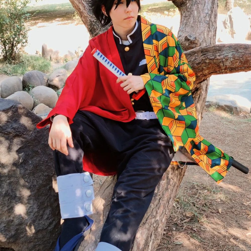 Espada Giyuu Tomioka Cosplay Kimetsu No Yaiba image number 2.0