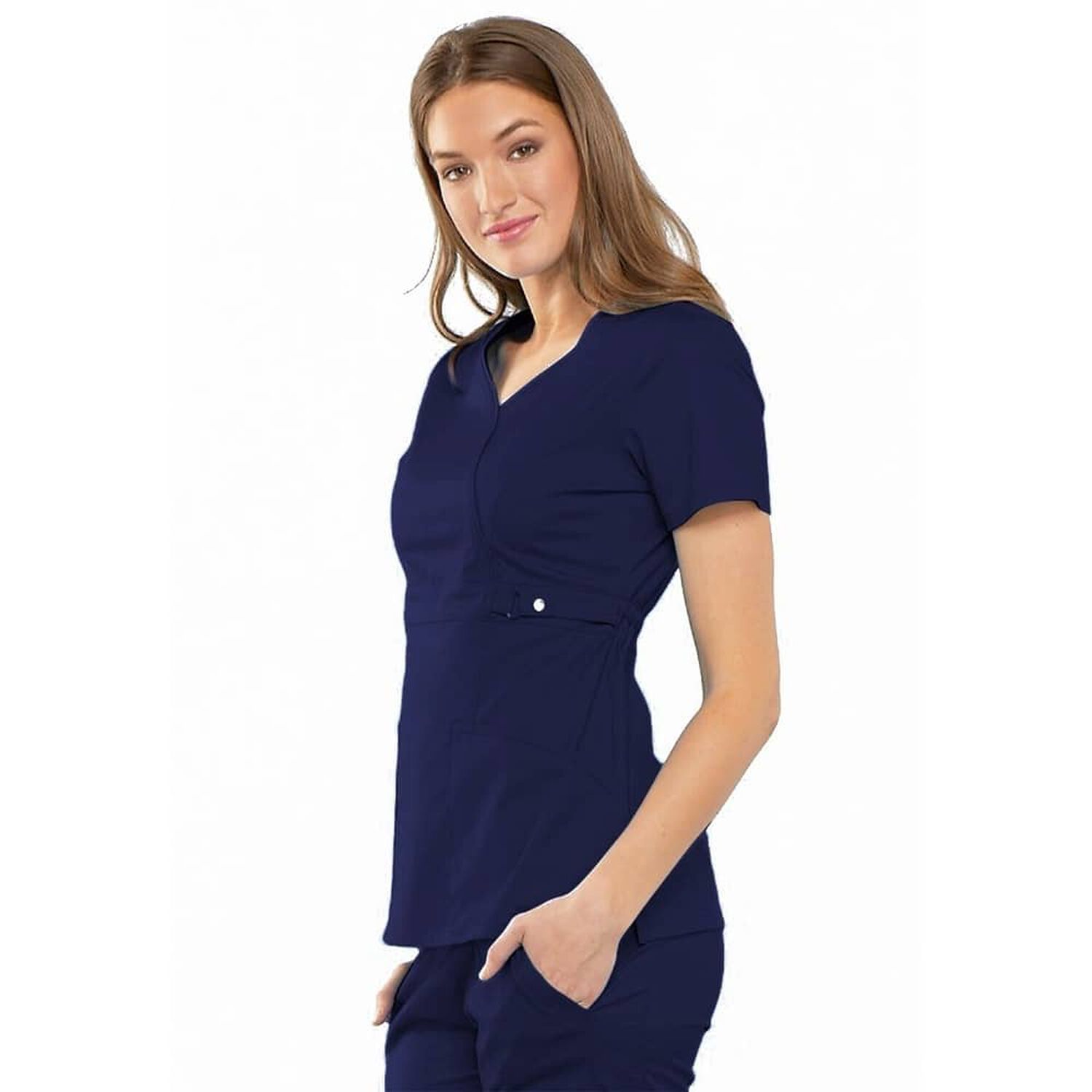 Polera Clinica Cherokee Luxe Azul Marino Enfermera image number 0.0
