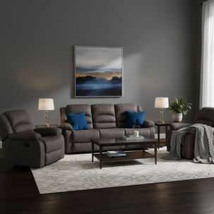 Living Reclinable 3 Cuerpos - Martell 1 Sof&aacute; 3 Cuerpos + 2 Bergers