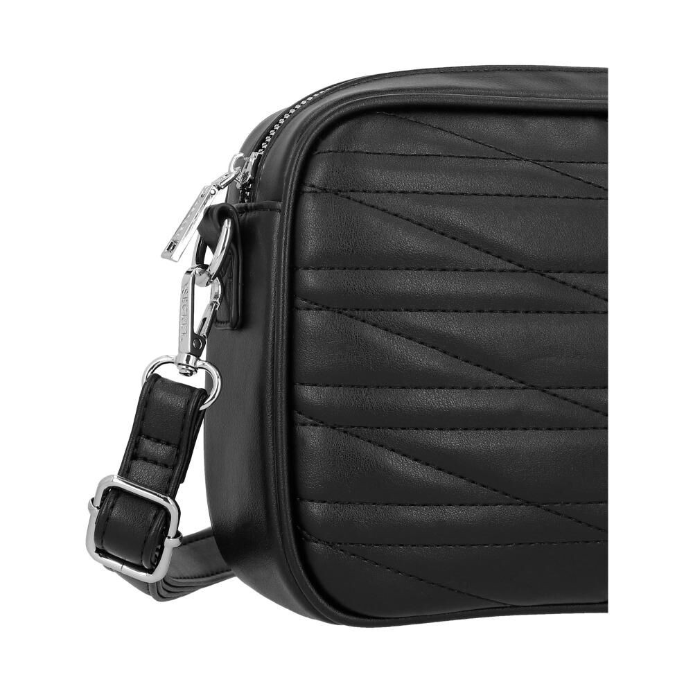 Bandolera Secret Nuuk St6 M Negro image number 4.0