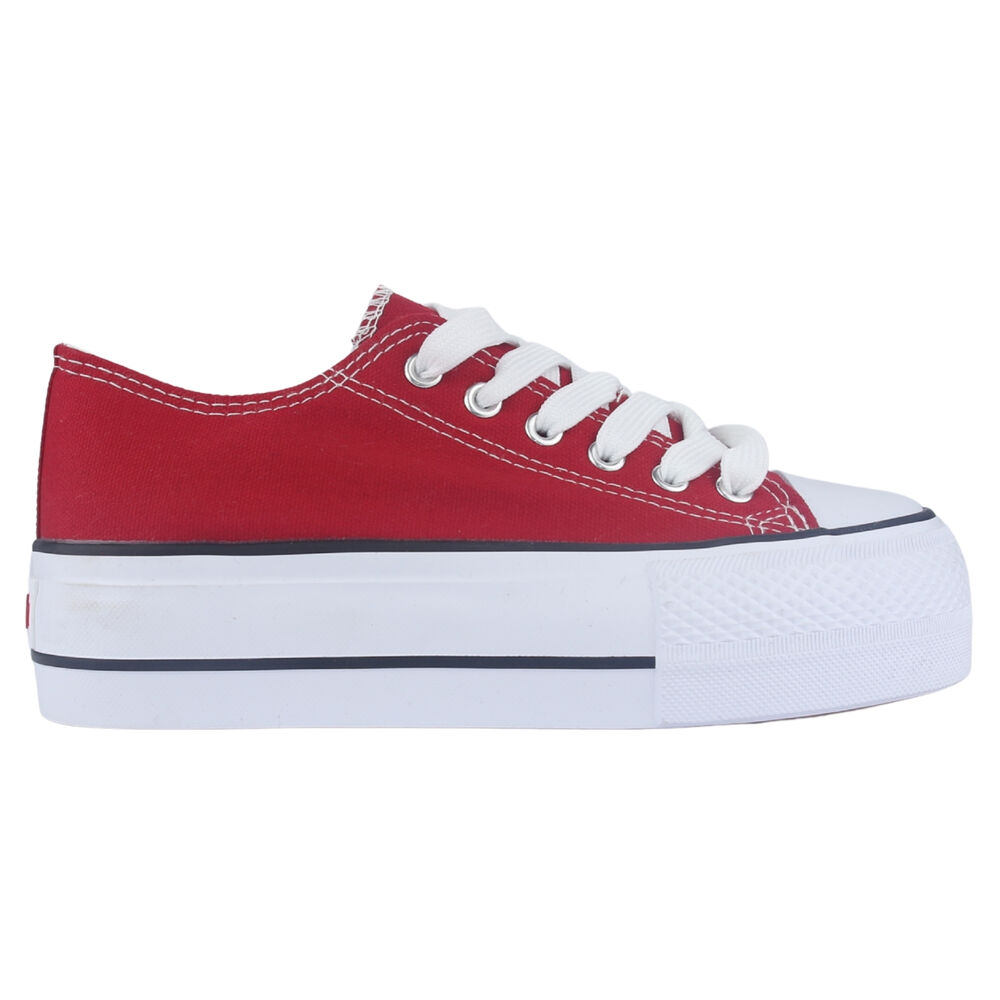 Zapatilla Mujer Chalada Cruni-1 Rojo Urbano image number 0.0