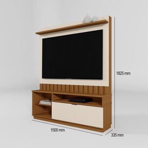 Rack Vekkahome Home Tv Diamantina / 1 Puerta