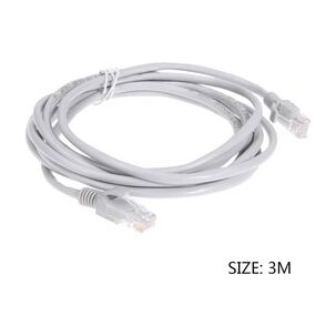 Cable De Red Alta Velocidad 5 Mt Cat5e Cable Lan Internet Conexi&oacute;n Rj45 Lista
