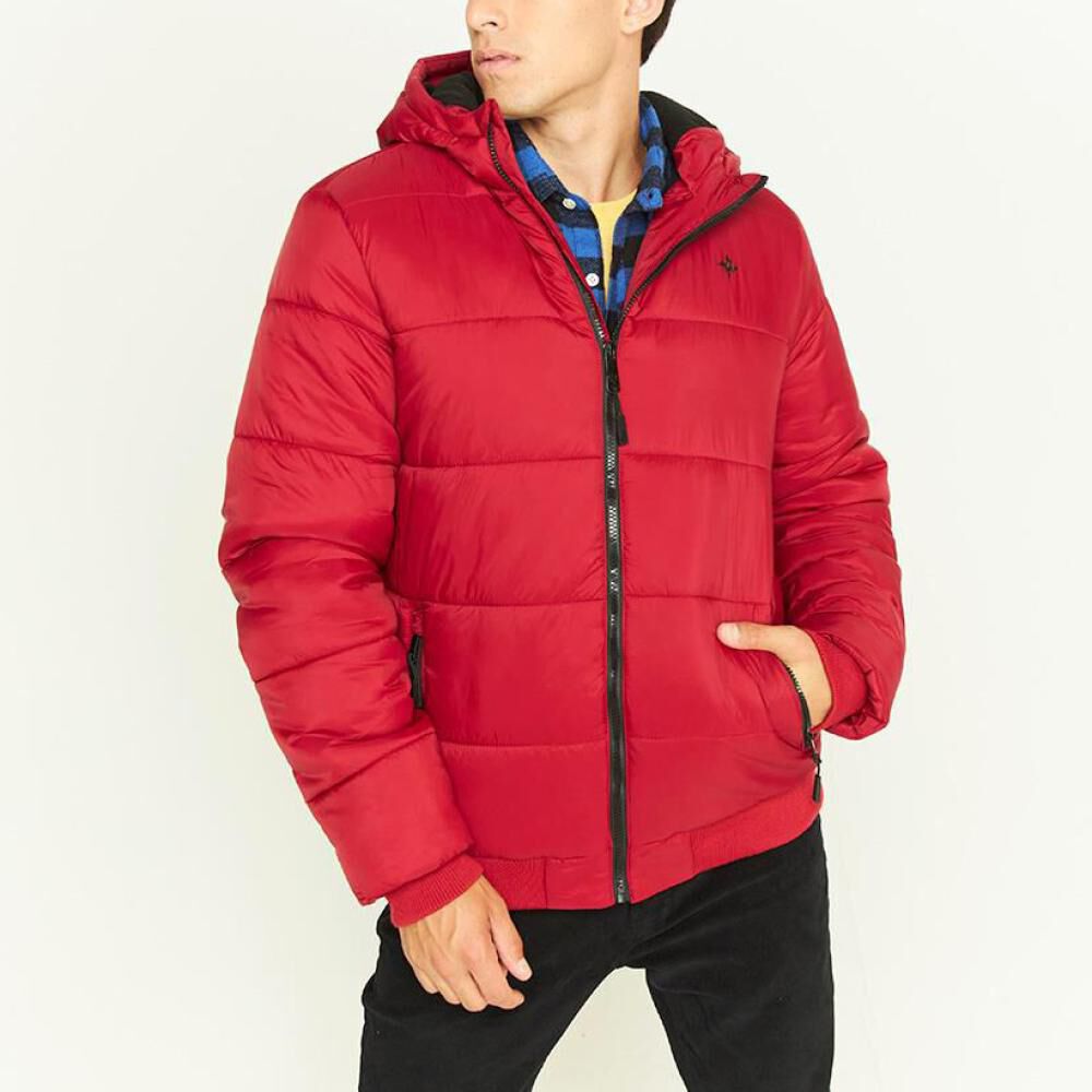 Parka Regular Cuello Alto Con Capucha Hombre Skuad image number 0.0