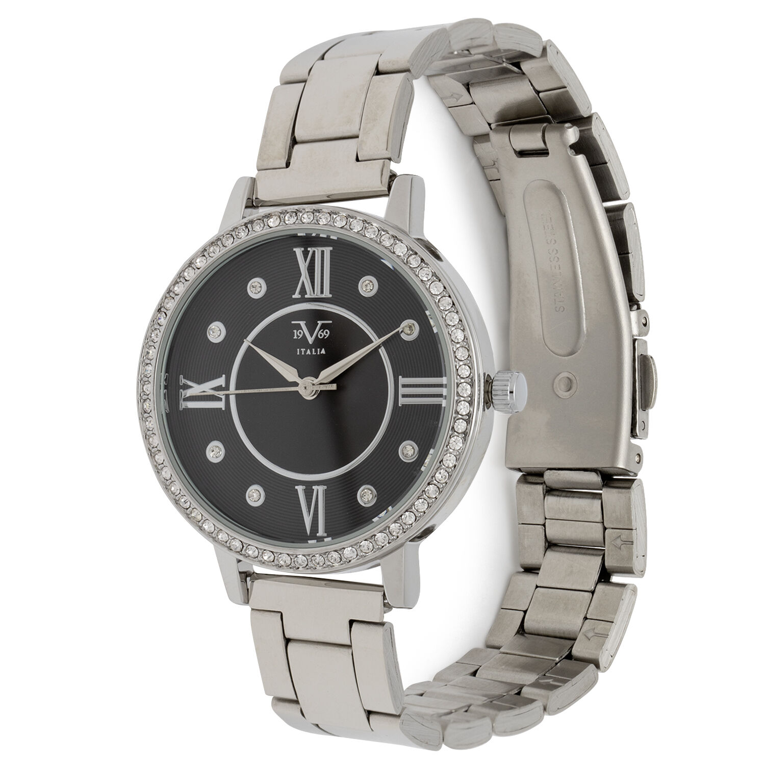 Reloj 19v69 Italia V1969-264-3 Plateado Mujer image number 2.0