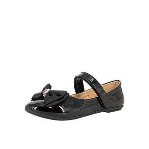 Ballerina Fiesta Negro Charol Bamboo