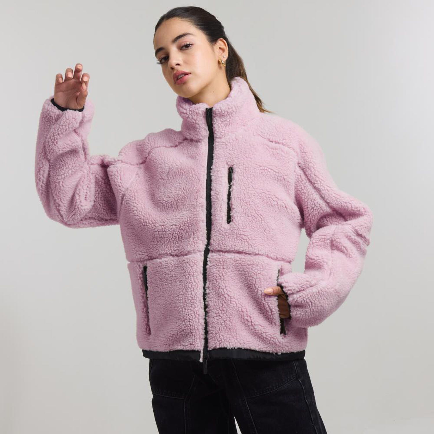 Chaqueta Polar Bonded Cuello Alto Mujer Freedom image number 0.0