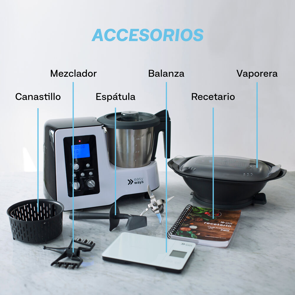 Robot De Cocina Kitchen Pro Easyways image number 6.0