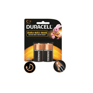 Pilas Alcalina Duracell Cb 2c 2 Unidades Fx