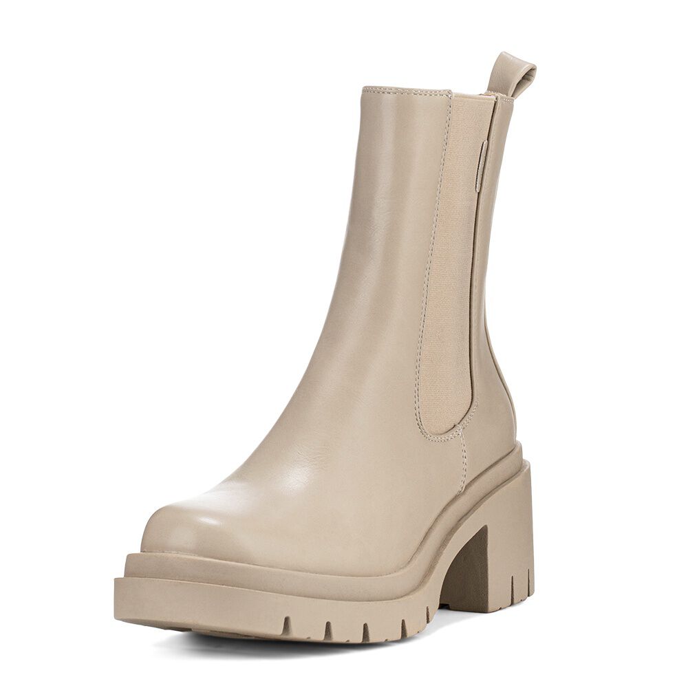 Botin Beige Casual Mujer Weide Zs22 image number 0.0