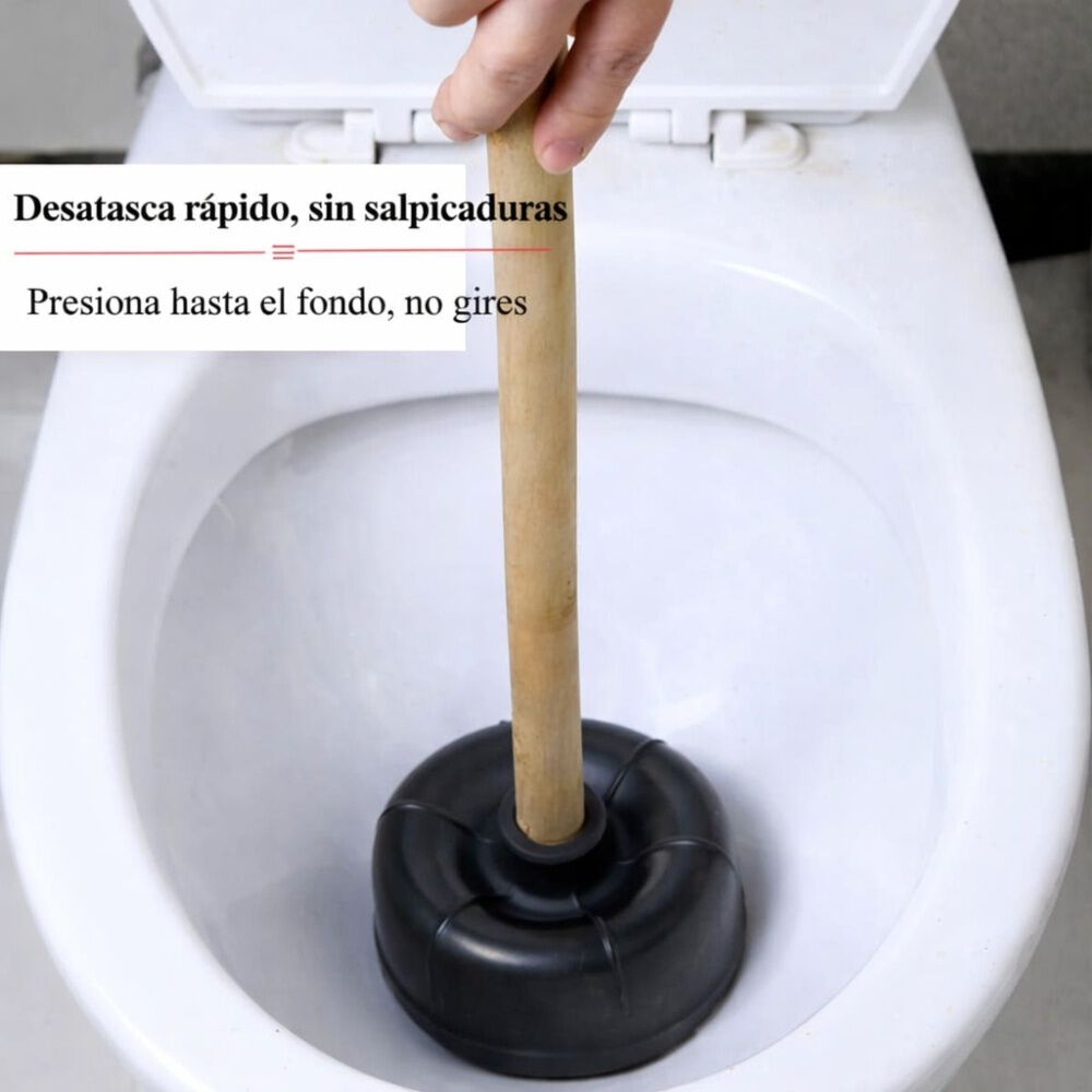 Destapador De Ba&ntilde;o Manual Sopapo Resistente image number 3.0