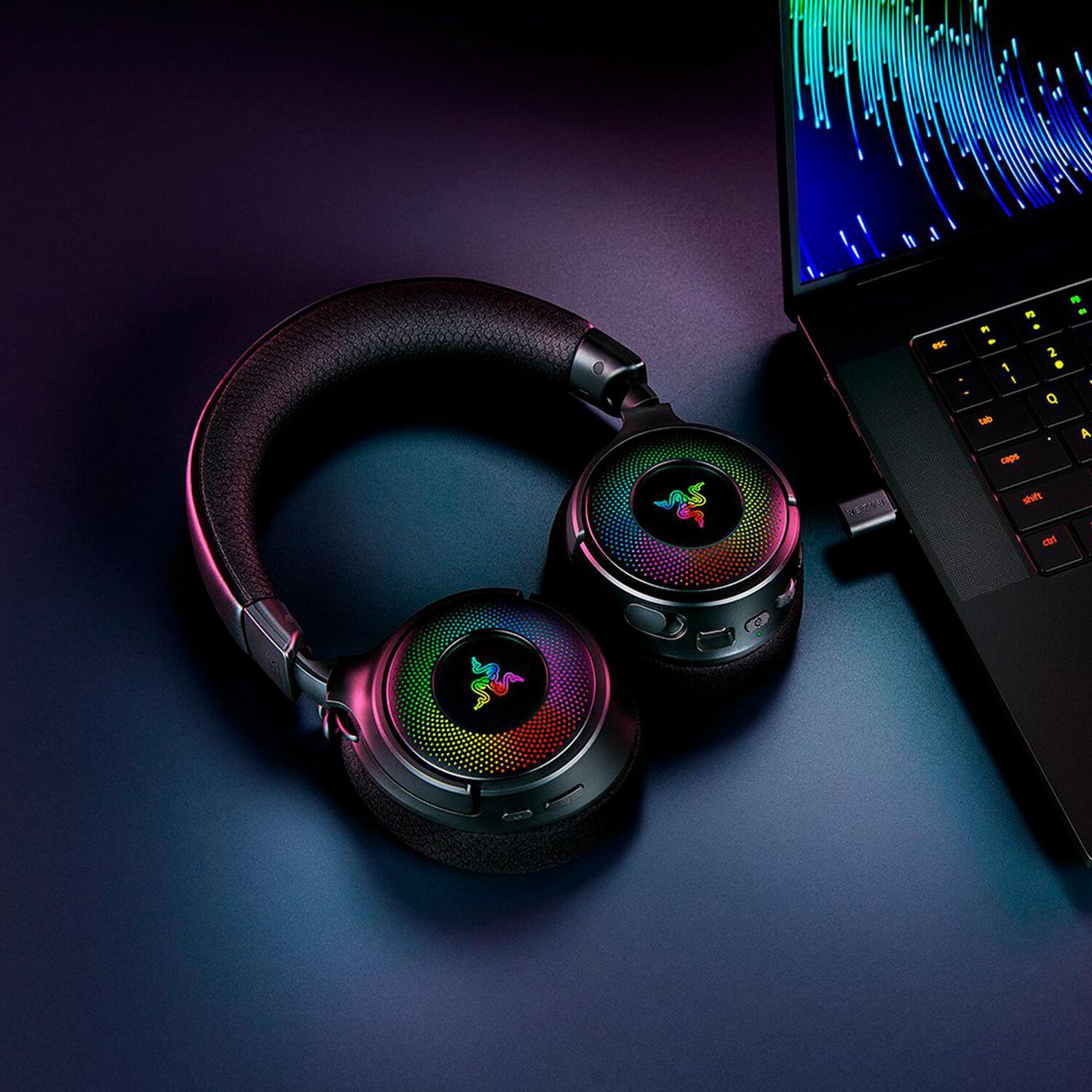 Aud&iacute;fonos Gamer Razer Kraken V4 Wireless image number 7.0