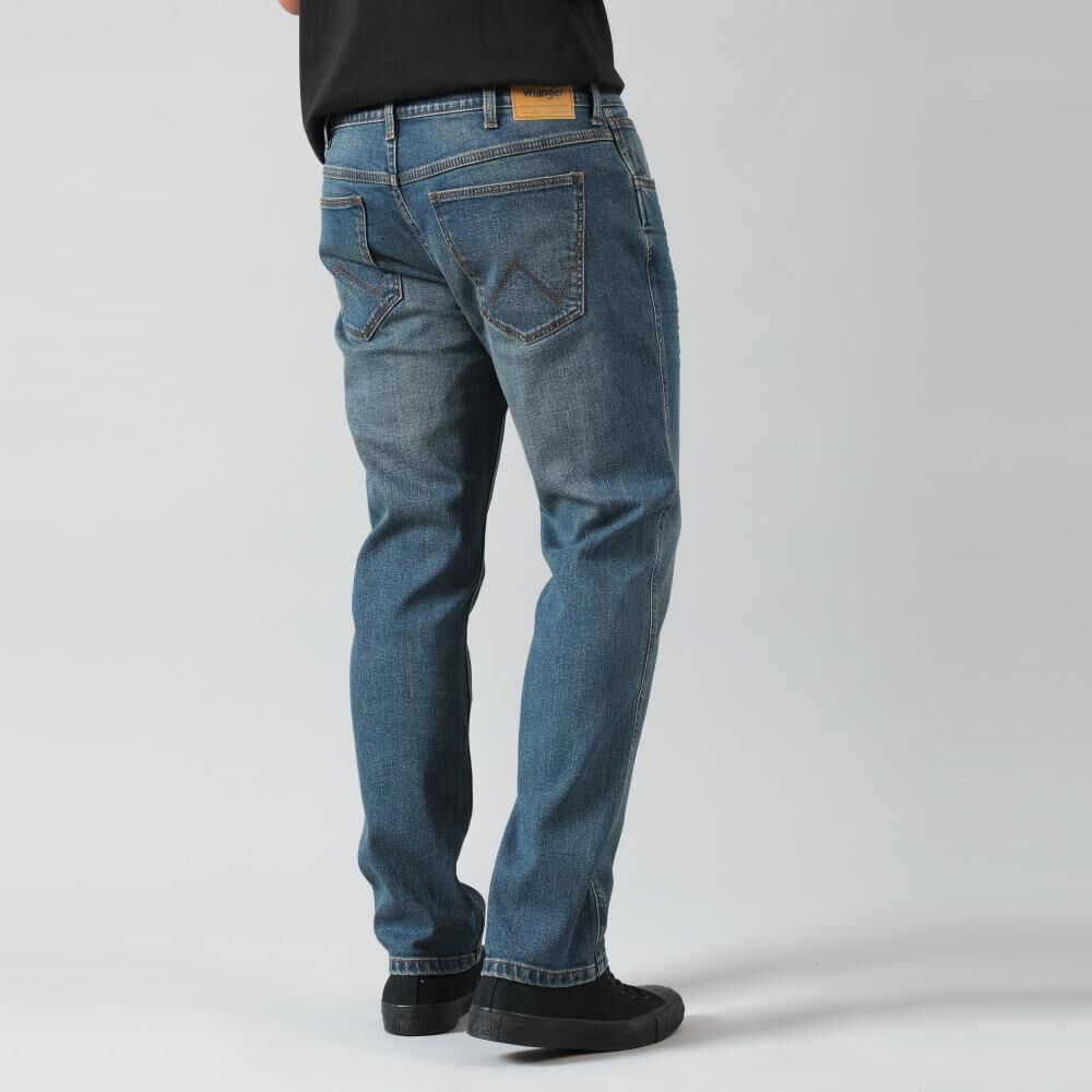 Jeans Tiro Medio Slim Fit Hombre Wrangler image number 1.0