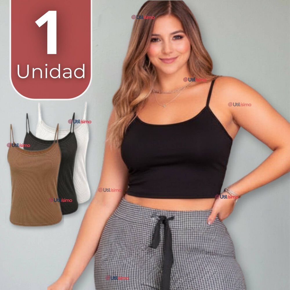 Polera Camiseta Pabilo Básica Lisa Elástica Algodón Mujer Colores Surtidos image number 0.0