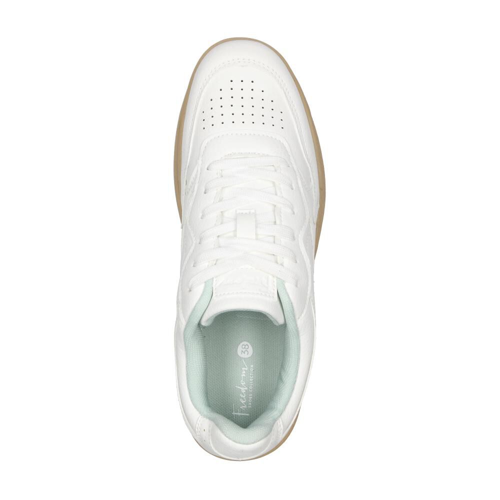 Zapatilla Urbana Mujer Freedom White image number 4.0