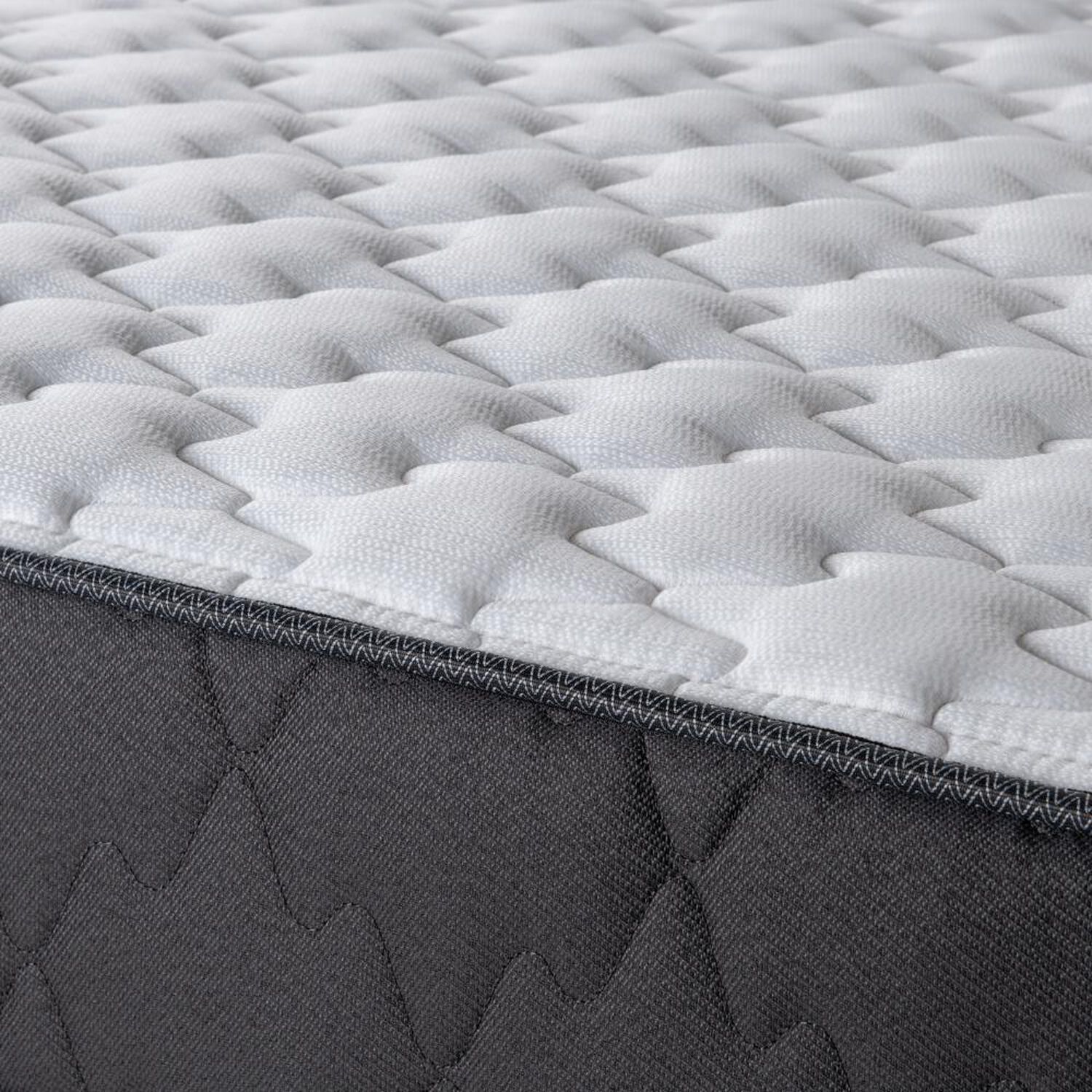 Cama Europea Rosen Wave / 1 Plaza / Base Normal + Respaldo Tabor Grafito image number 2.0
