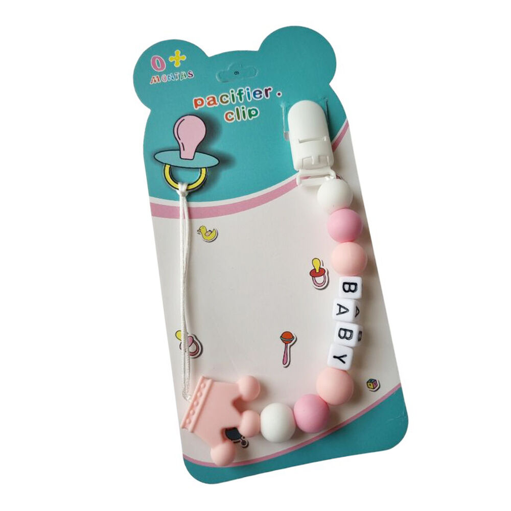 Sujeta Chupete Clip Porta Chupete Silicona Baby Afirma Tete image number 1.0