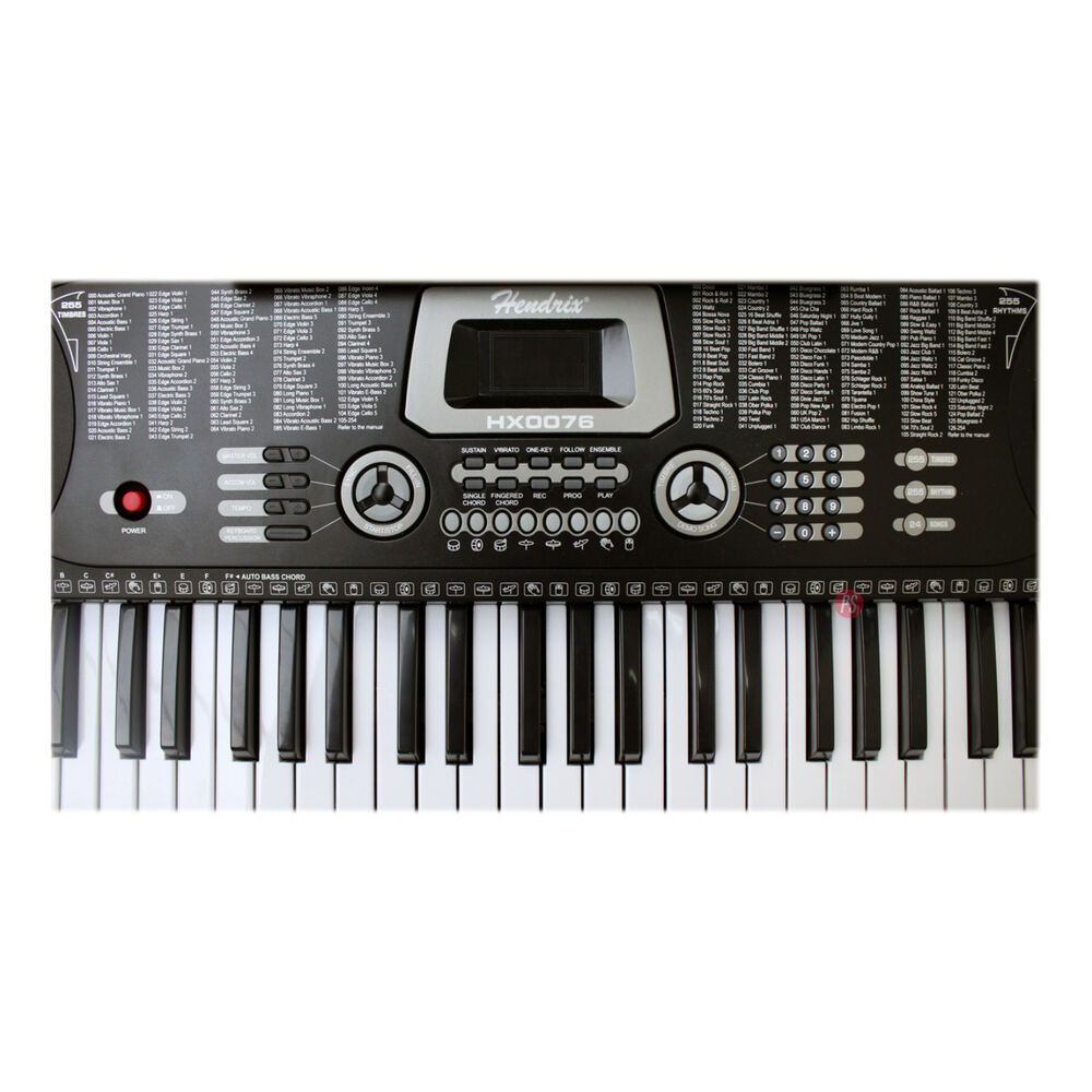 Teclado Musical Electrónico 61 Teclas Con Micrófono - Ps image number 1.0
