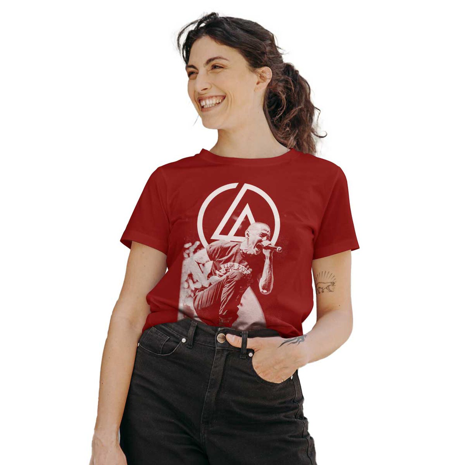 Polera Mujer Chester Bennington Linkin Park image number 0.0