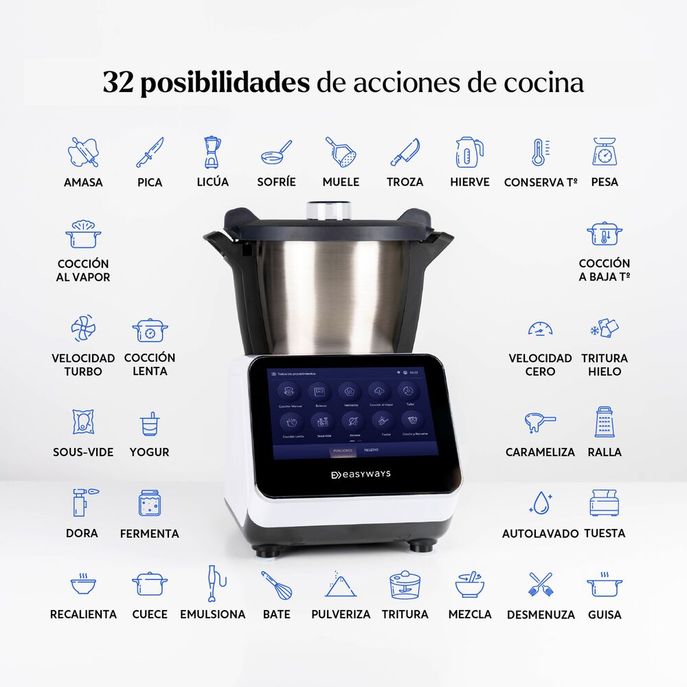 Robot De Cocina Kitchen Grand Connect 3 L Easyways image number 2.0