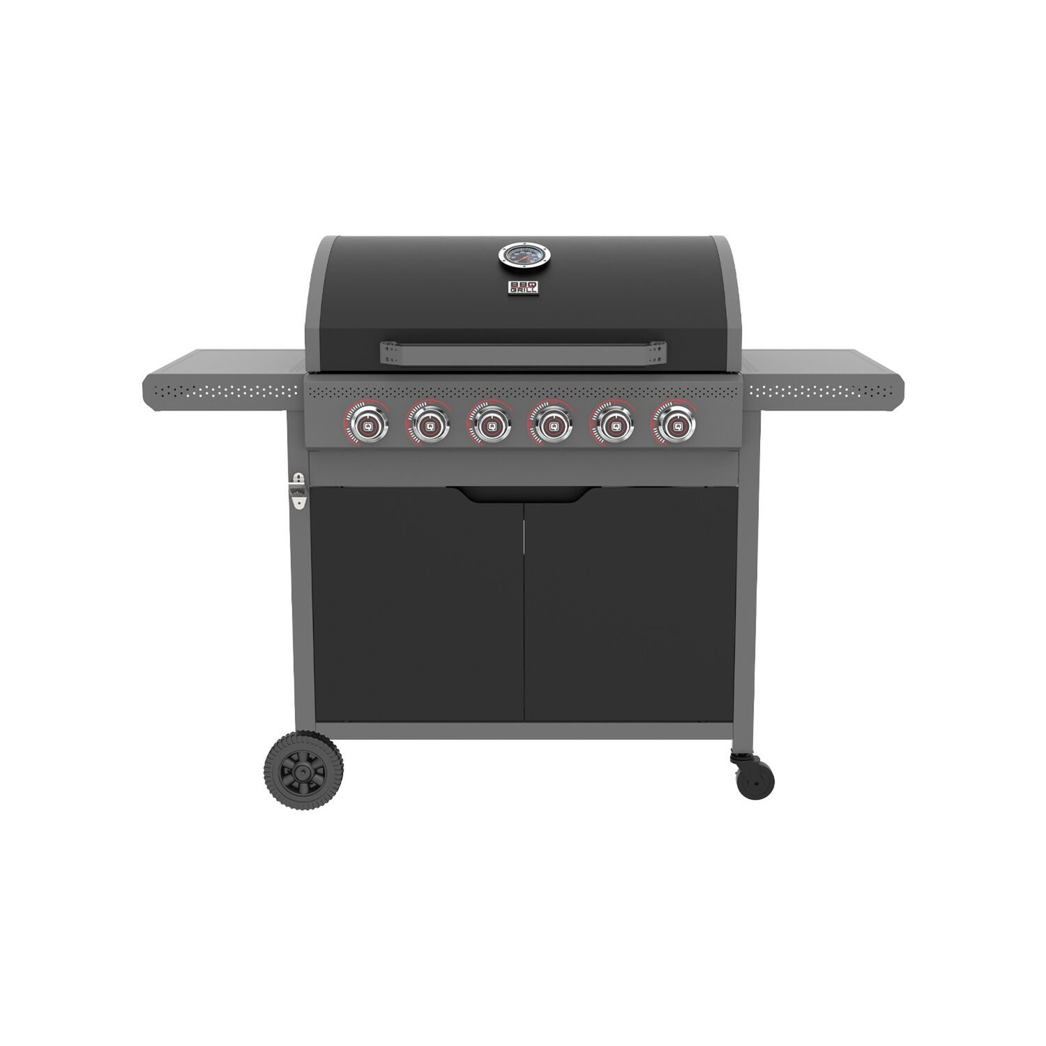 Parrilla A Gas Dark Hawk 6 Quemadores Bbq Grill image number 0.0