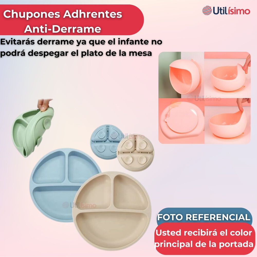 Set Alimentación Silicona Bebé 11 Piezaslibrebpa Color Rosa Oscuro image number 8.0