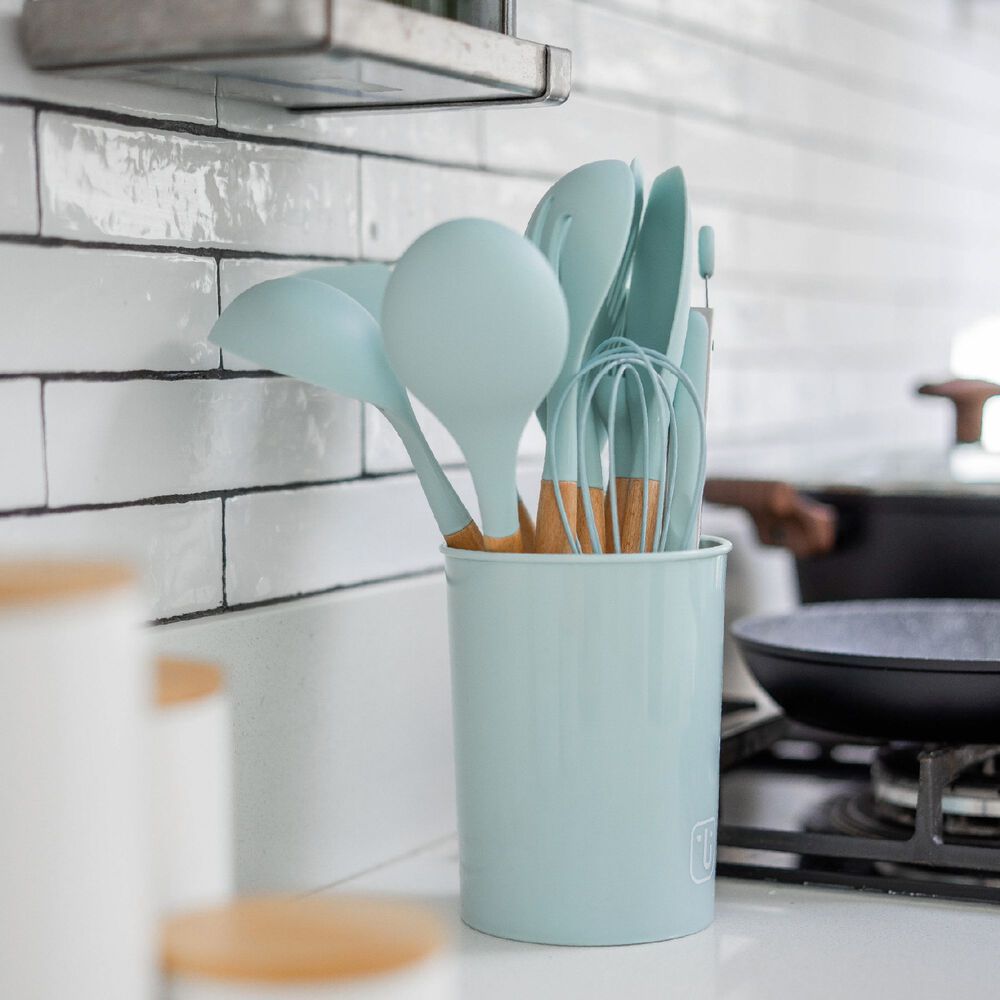 Pack Bater&iacute;a Copper 7pz + Set 12 Utensilios Calipso Simplit image number 6.0