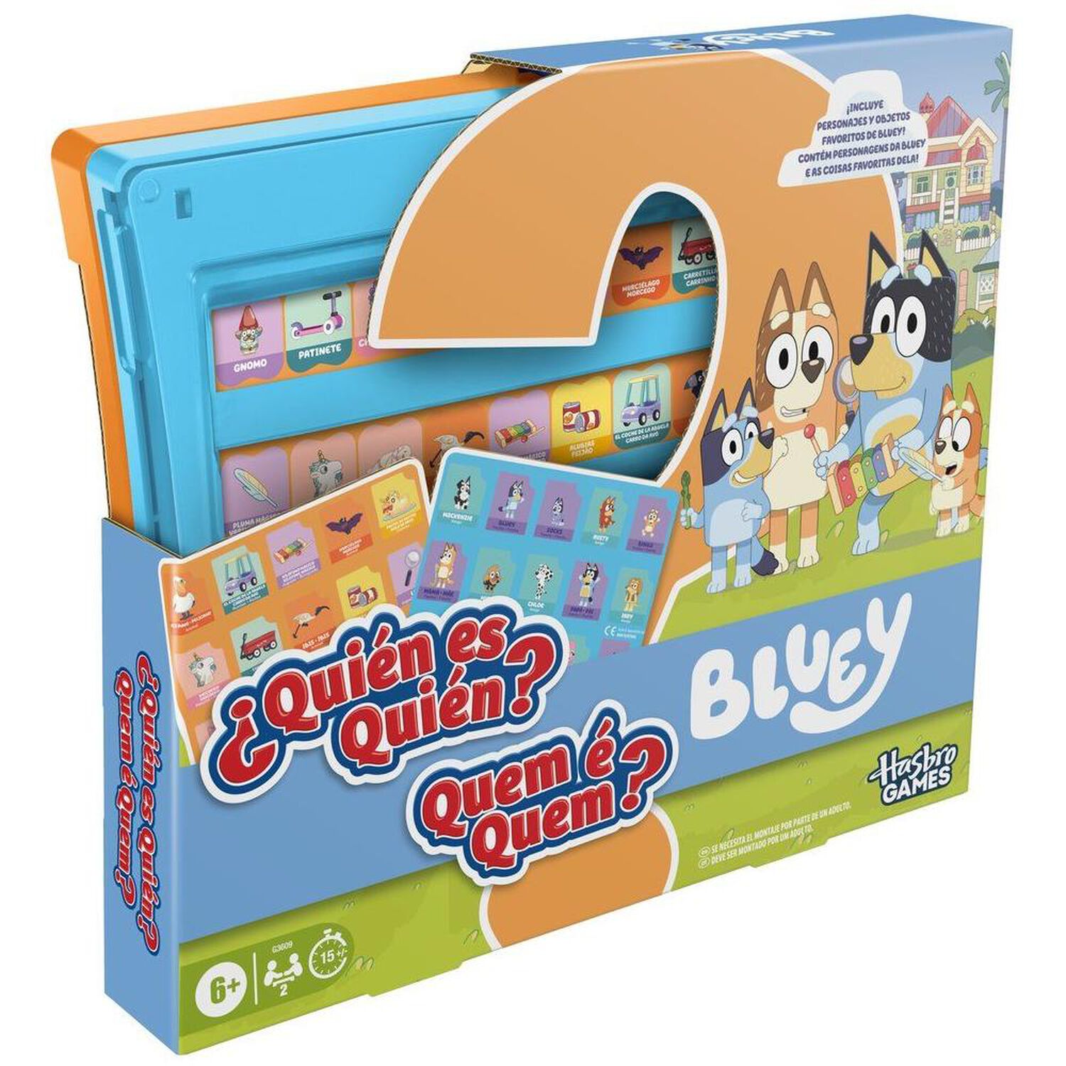 Juego De Mesa Hasbro Games Adivina Qui&eacute;n? Edici&oacute;n Bluey image number 13.0