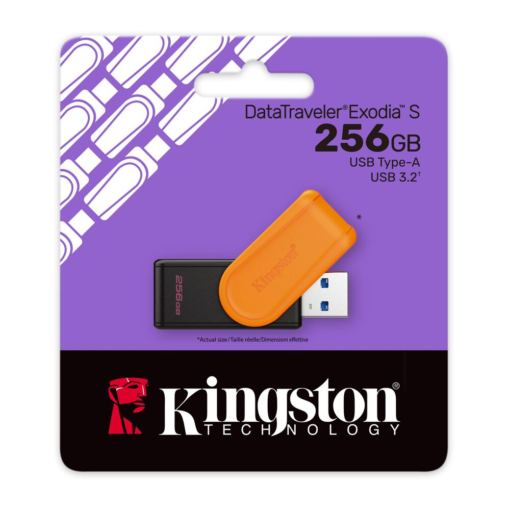 Pendrive Kingston Datatraveler Exodia S 256gb Usb image number 0.0