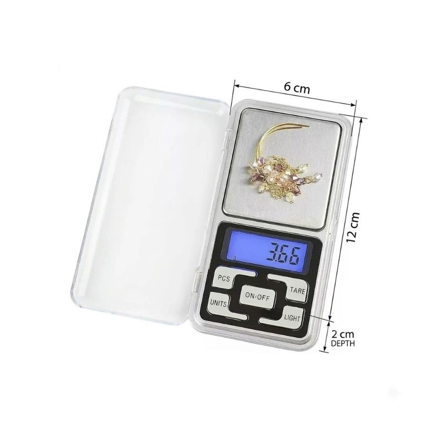 Balanza Gramera Digital De Precision Portatil Joyeria image number 3.0