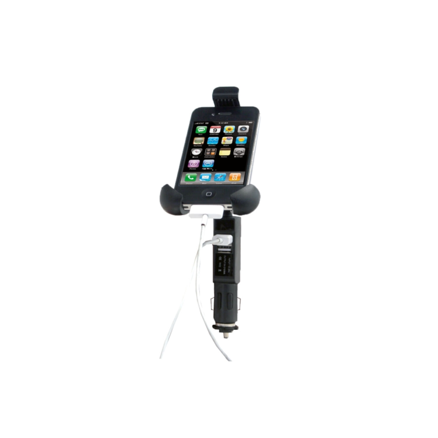 Soporte Celular Con 2 Conectores Usb De 5v - Ps image number 0.0