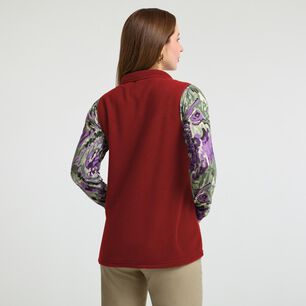 Poler&oacute;n Regular Sin Manga Cuello Alto Mujer Geeps